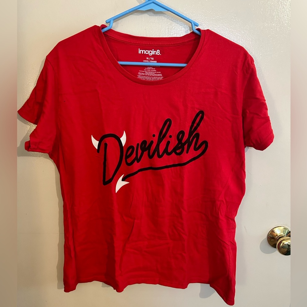 Devilish Tee- Great for Halloween!